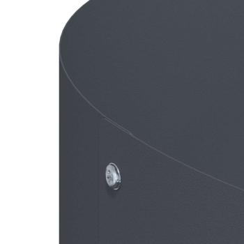 Anthrazit Metalltopf Anthrazit Metall Groß Langlebig