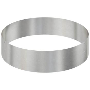 Metallpflanzer Edelstahl Groß Langlebig Pflanzer Zylindrisch