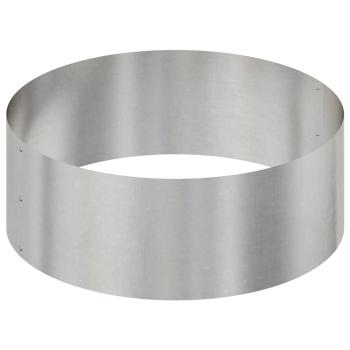 Metallpflanzer Edelstahl Groß Langlebig Pflanzer Zylindrisch