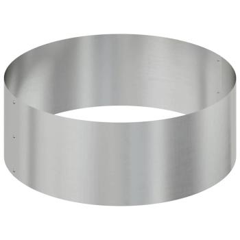 Metallpflanzgefäß Verzinkter Stahl Ø 90 cm Langlebig