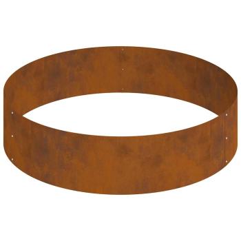 Metallpflanzgefäß Verwitterter Stahl Groß Langlebig