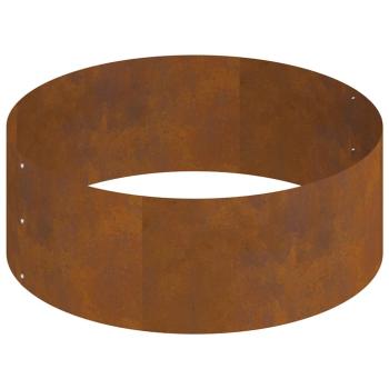 Metallpflanzgefäß Verwitterter Stahl Groß Langlebig