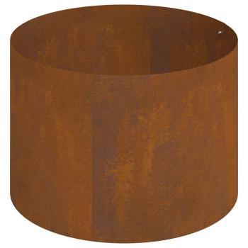 Metallpflanzgefäß Verwitterter Stahl Groß Langlebig