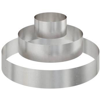 Edelstahl Pflanzkübel Edelstahl Ø 120 cm Haltbar Stylisch