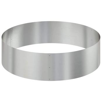 Metallpflanzkübel Verzinkter Stahl Ø 120 cm Langlebig