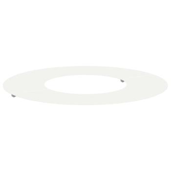 ARDEBO.de - Keramik Pflanzer Weiß Keramik Groß Rund Modern