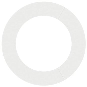 Weiße Pflanzkübel Weiß Kunststoff Groß Zusammenklappbar