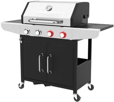 ARDEBO.de ProfiCook PC-GG 1311 Gasgrill, 4 Heizzonen, 67 x 43 cm große Grillfläche, Edelstahl