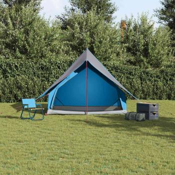 Camping-Zelt A-Frame 3-Personen Blau Wasserfest