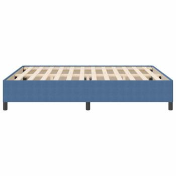 Bettgestell Blau 180x200 cm Cord-Stoff