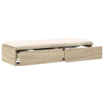 Bett-Schubladen Sonoma Eiche 90x36,5x16,5 cm Holzwerkstoff