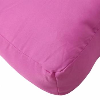 Palettenkissen 3 Stk. Rosa Oxford-Gewebe