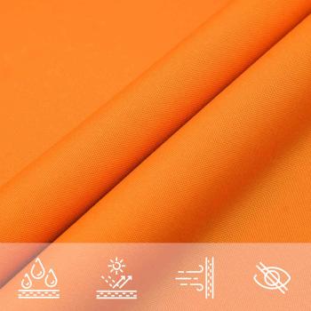Sonnensegel Orange 7x5x5 m 100% Polyester Oxford