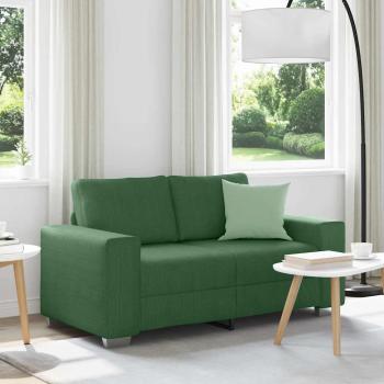 ARDEBO.de - Zweisitzer-Sofa Dschungelgrün 120 cm Cordstoff