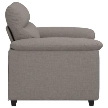 Sessel Taupe 60 cm Stoff