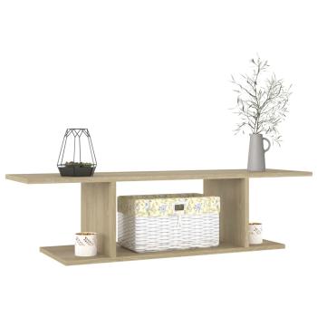 TV-Wandschrank Sonoma-Eiche 103x30x26,5 cm