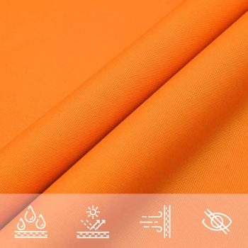 Sonnensegel Orange 2x2x2 m 100% Polyester Oxford