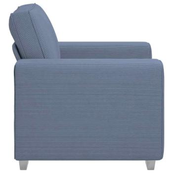 Sessel Blau 60 cm Cordstoff