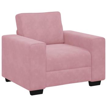 Sessel Rosa 60 cm Samt