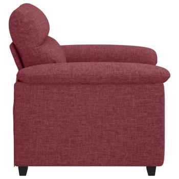 Sessel Weinrot 60 cm Stoff