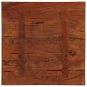 Tischplatte 60x60x3,8 cm Quadratisch Altholz Massiv