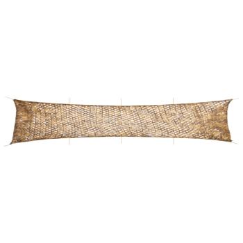 ARDEBO.de - Tarnnetz mit Aufbewahrungstasche 844x142 cm Sandfarbe