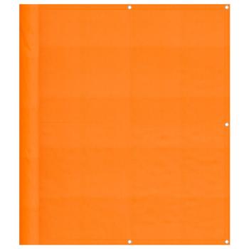 Balkon-Sichtschutz Orange 120x700 cm 100% Polyester-Oxford