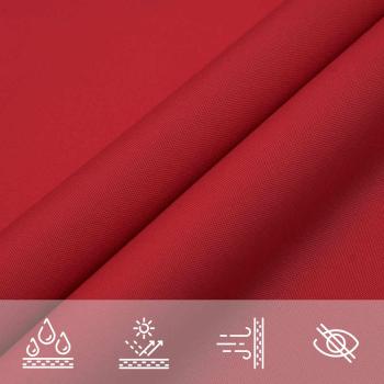 Sonnensegel Rot 2x2x2 m 100% Polyester Oxford