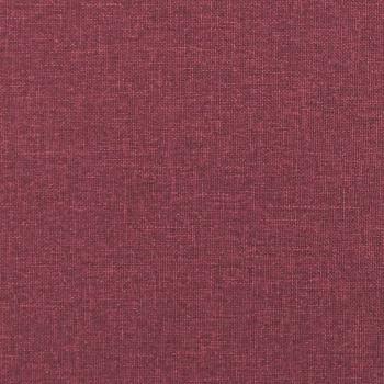 2-Sitzer-Sofa Weinrot 140 cm Stoff