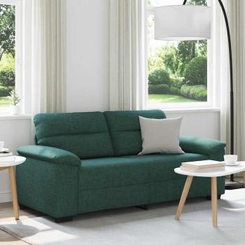 ARDEBO.de - 2-Sitzer-Sofa Dunkelgrün 140 cm Stoff