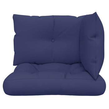 Palettenkissen 3 Stk. Marineblau Oxford-Gewebe