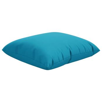 Sofakissen 4 Stk. Blau 40x40 cm Stoff