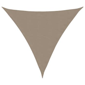 Sonnensegel Oxford-Gewebe Dreieckig 6x6x6 m Taupe