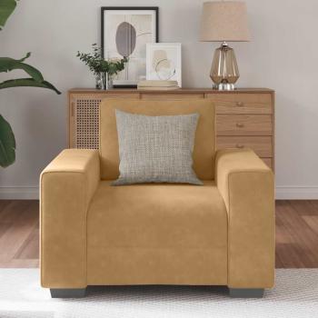 Sessel Braun 60 cm Samt