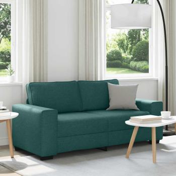 ARDEBO.de - 2-Sitzer-Sofa Dunkelgrün 140 cm Stoff