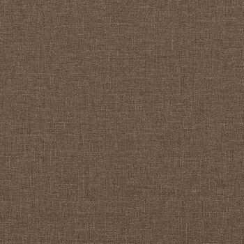 ARDEBO.de - 2-Sitzer-Sofa Braun 140 cm Stoff