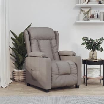 ARDEBO.de - Relaxsessel Elektrisch Taupe Stoff
