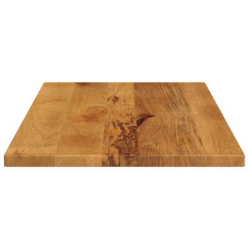 Tischplatte 80x70x3,8 cm Rechteckig Massivholz Mango