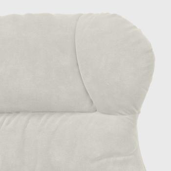 Entspannungsstuhl Creme Velvet