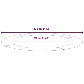 großer weißer Metallblumentopf Weiß Metall Groß Leicht Modern