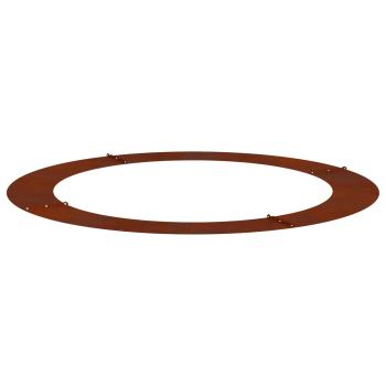 geeignet für flachen Baumring Rostig Ø90/120 cm