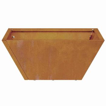 Metallpflanzer Wetterfester Stahl 35 x 35 x 15 cm Langlebig