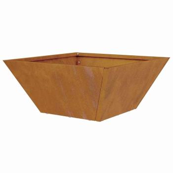 Metallpflanzer Wetterfester Stahl 35 x 35 x 15 cm Langlebig