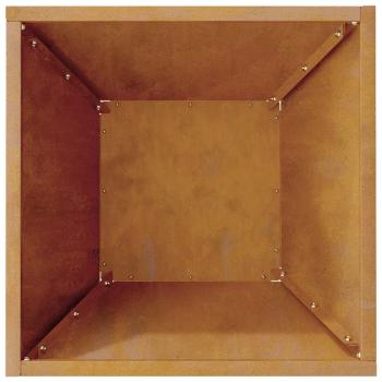 Metallpflanzer Wetterfester Stahl 35 x 35 x 15 cm Langlebig