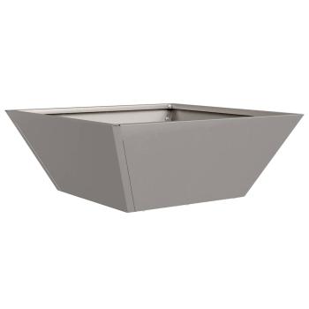 Metallpflanzer Wetterstahl 40 x 40 x 15 cm Dekorative Einlagen