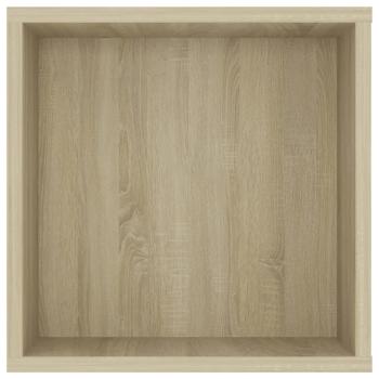 TV-Wandschrank Sonoma-Eiche 102x35x35 cm Holzwerkstoff