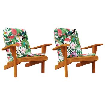 Adirondack-Auflagen 2 Stk. Mehrfarbig Oxford-Gewebe