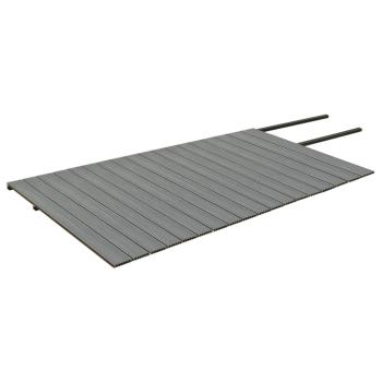 WPC Terrassendielen mit Zubehör Braun und Grau 36 m² 2,2 m