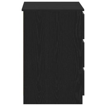 Schreibtische 2 Stück Schwarz Eiche 140x50x76 cm Holzwerkstoff