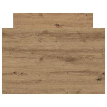 Bettgestell ohne Matratze Artisan Eiche 75x190 cm Holzwerkstoff